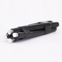 BS 7870-5 NF C33-209 Standard 0.6/1kV 4x70 + 2x25 4x95 + 2x25 ABC Câble liste de prix de câble groupé aérien