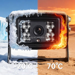 Cámara de Reversa Impermeable IP68 para Vehículos, Camiones y Autobuses, Cámara Trasera de Respaldo con Red <span class=keywords><strong>IPC</strong></span> POE AHD 1080P y Conector RJ45 de 6 Pines - Product Image 4