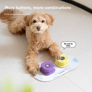 Giocattolo Interattivo Sonoro per Cani e Gatti Meow & Woof, Attivabile con Pulsante, in ABS con Rivestimento in Tessuto e Gomma, Regalo per Animali Domestici - Product Image 3