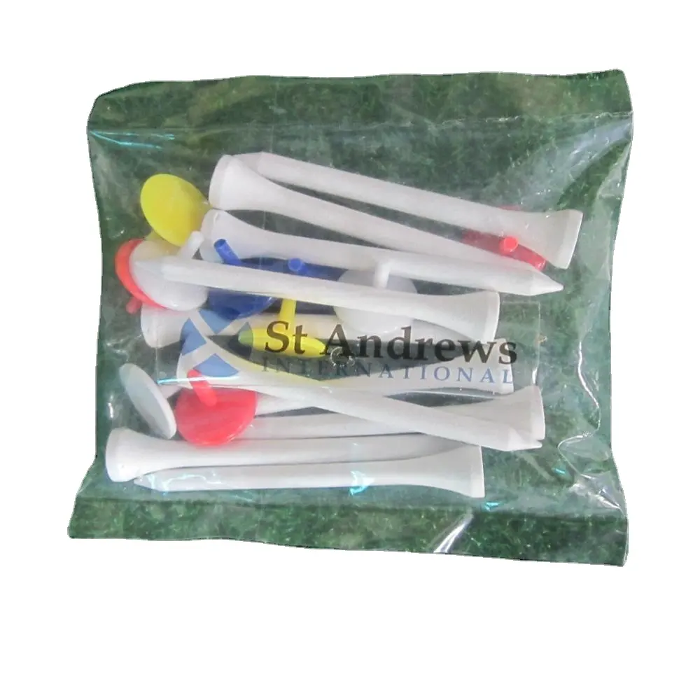 Custom Golf Tee En Plastic Ball Marker Gift Pack Voor Bedrijf Promotie Golf Tee Ball Marker Divot Tool Set