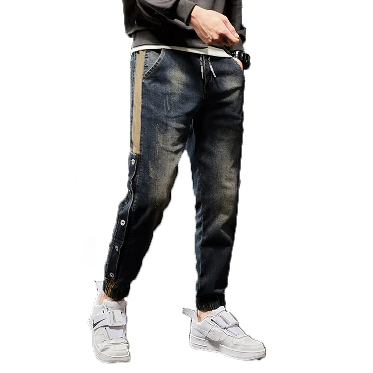 Factory direct sale casual Harem Pants skinny jeans for men 2020 jeans suits