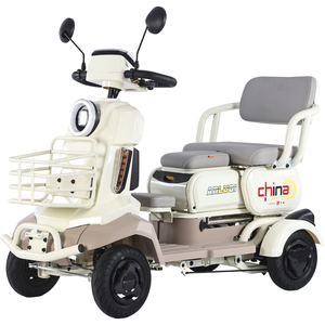Mini <span class=keywords><strong>Bici</strong></span> Elettrica a Quattro <span class=keywords><strong>Ruote</strong></span> per Anziani da 600W - Product Image 2