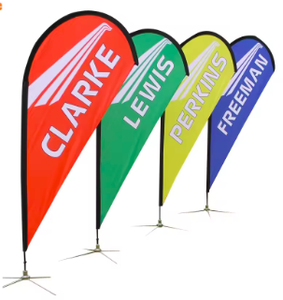 Quảng cáo ngoài trời biểu ngữ đứng tùy chỉnh in logo Polyester cực cờ, biểu ngữ & Hiển thị phụ kiện - Product Image 4