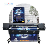 Impresora de Vinilo de Formato Grande 1.6m 1.8m 2.5m 3.2m I3200 Xp600 I1600, Plotter para Impresión de Lonas y Pancartas Flexibles, Impresora Eco Solvente