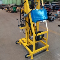 Foreuse de puits d'eau hydraulique électrique à Double chaîne portable 3KW/ 7.5KW 80m
