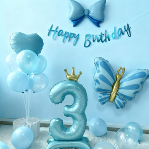 Globos de Aluminio con Forma de Mariposa de 35 Pulgadas, Estilo Princesa 3D, Coloridos, para Decoración de Fiestas de Cumpleaños, Festivales y Eventos, Accesorios para <span class=keywords><strong>Fotos</strong></span> - Product Image 5