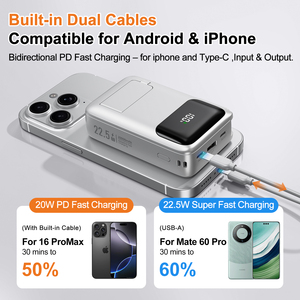 OEM 20000mAh Ac <b>Plug</b> 2.4A Fast <b>Charging</b> Power Bank 20000mAh Digital Display Power Banks - Product Image 4