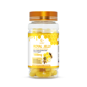 DUOZI Royal Jelly & Propolis 1000mg Softgels <b>for</b> Immune Support Liver Detox & <b>Overall</b> Wellness 60 Softgels - Product Image 1