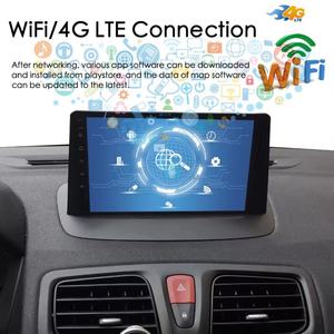 Écran tactile Android 14 pour Renault Megane 3 Fluence 2010 Autoradio Lecteur vidéo stéréo audio Multimédia GPS Navigation Carplay - Product Image 4