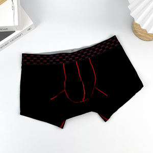 กางเกงบ็อกเซอร์ชายเอวต่ำ กางเกงในชายผ้าฝ้าย กางเกงในกีฬาฤดูร้อน ระบายอากาศได้ดี สำหรับ<span class=keywords><strong>ผู้ชาย</strong></span> - Product Image 1