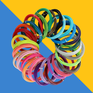 Dswow 3D penna PCL in plastica 50 metri 10 colori consumabili 3D manico Set 3 d Refill penna da disegno per bambini regali di compleanno - Product Image 4