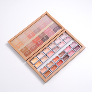 Pintura de acuarela sólida de un solo color Fontainebleau 24 colores, juego de pintura de acuarela sólida personalizado con caja de madera. - Product Image 5