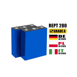 เซลล์แบตเตอรี่ LiFePO4 เกรด A REPT 280Ah 3.2V ลิเธียมไอรอนฟอสเฟต มีสินค้าในประเทศเยอรมนี โปแลนด์ อิตาลี สำหรับพลังงานแสงอาทิตย์ รถบ้าน และระบบกักเก็บพลังงาน - Product Image 1