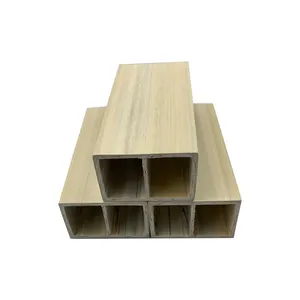 Заводская Продажа, деревянный потолочный композит/композитная пластиковая деревянная трубка/деревянная трубка из ДПК