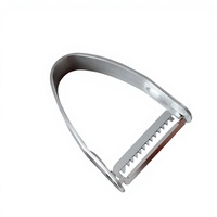 Hete Aanbieding Handmatige Rasp Radijs Schilmes Draadschaaf SS420 mes Schilmes U-vormig Keukenhulpje