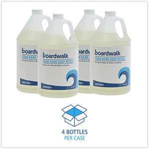 Jabón Líquido con Aroma a Menta Herbal de 1 Galón - Jabón Espumoso para Manos Boardwalk - Product Image 2