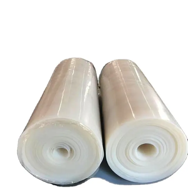 Width 1m 1.2m 1.5m nature colour heat resist silicone rubber sheet