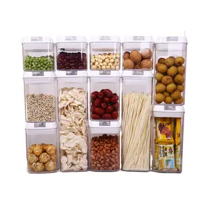 12 قطعة مجموعة Bpa خالية عالية الجودة صناديق الطعام صناديق مع مختومة غطاء محكم حاويات تخزين الطعام