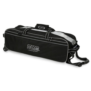 brunswick New Arrivals: Customized 3-Ball Roller Bowling <b>Bag</b> with Shoe Compartment and Several <b>Accessory</b> Pockets - Product Image 2