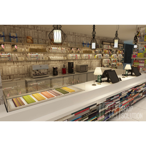 Équipe forte Spécialité Conception De <span class=keywords><strong>Magasin</strong></span> pour la Mode Collations Épicerie Vitrine D'affichage - Product Image 3