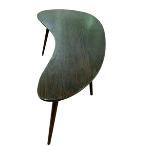 New Fahion Brown Wood Furniture HDPE Round <strong>Coffee</strong> <strong>Table</strong> <strong>Oval</strong> Shaped Modern <strong>Coffee</strong> <strong>Table</strong> - Product Image 2