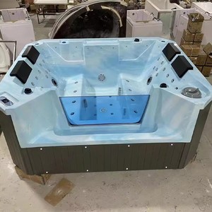 Banheira de Hidromassagem Spa em Acrílico Balboa Ultimate <span class=keywords><strong>Massage</strong></span> Eddy Yacuzzi para 4 Pessoas, com Sistema Hidráulico para Água Fria, para Uso Externo - Product Image 3