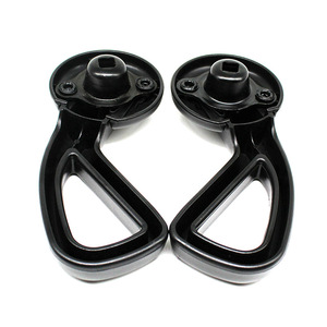 มือจับปรับเบาะนั่งสำหรับ Citroen C2 Peugeot 206 207 พลาสติก คู่ ซ้าย ขวา 9638799977 890586 - Product Image 5