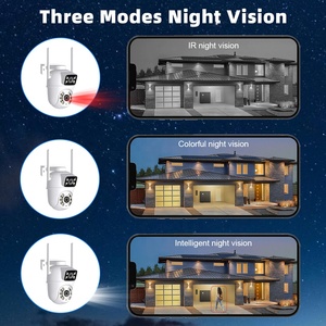 Cámara de Vigilancia de Alta Calidad con Almacenamiento en la Nube, 1080p <span class=keywords><strong>Full</strong></span> <span class=keywords><strong>HD</strong></span>, Cámara IP V380 Pro PTZ, Doble Lente, Icsee, Wifi - Product Image 6