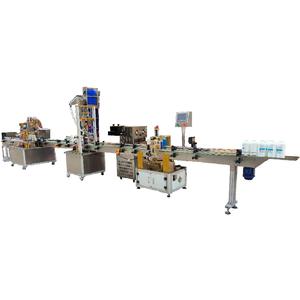 Tuyến tính 5-gallon chai tự động làm đầy chất lỏng máy 100-5000ml vít nắp niêm phong và ghi nhãn máy dây chuyền lắp ráp - Product Image 6