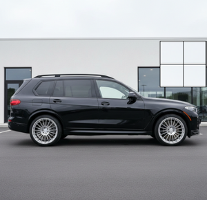 Nouvelles jantes forgées personnalisées à cinq branches, design Alpina, finition argent brossé, 17-23 pouces, 5*112/120 66.6 pour BMW, <span class=keywords><strong>Mercedes</strong></span>, Audi, Land Rover - Product Image 3