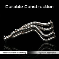 Collecteur d'échappement racing en acier inoxydable HD-06H pour Honda Civic 99-00 SI B16 A9 (Style B 4-1)