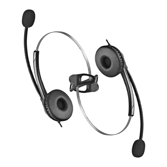 USB RJ9 RJ11 Anc Office Calling Casque Head Phone Jobs Noise Cancelling From Home Work Centers Headset Call Center