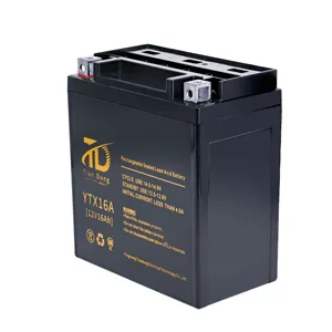 Motorcycle Battery 12V Maintenance-free Dry Storage Battery 125 Curved Beam Universal Scooter