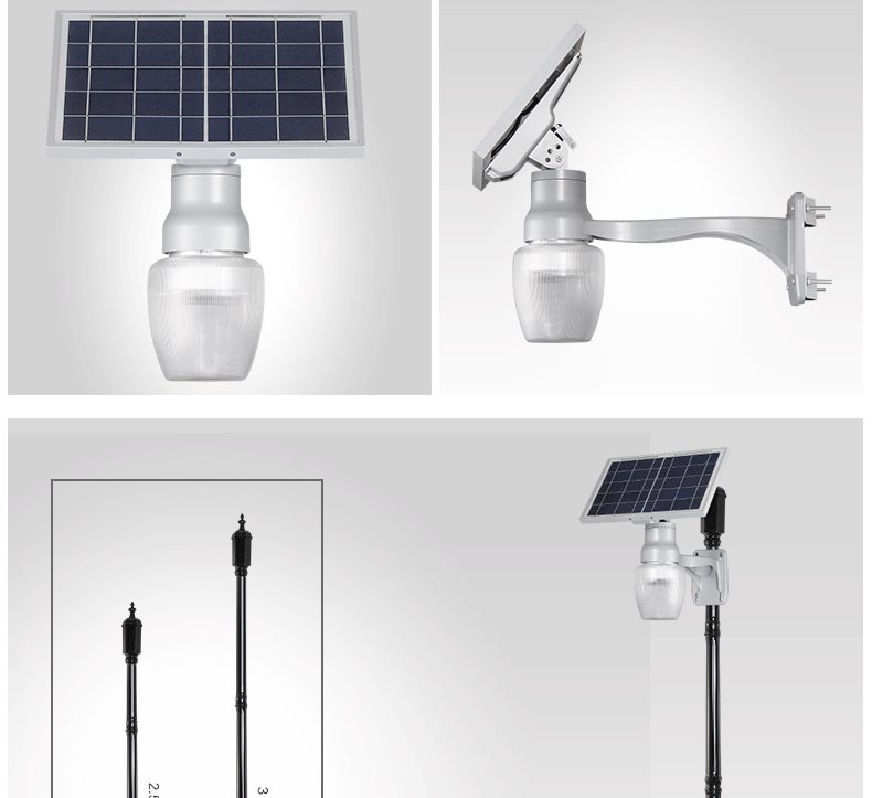 An Ninh Treo Tường Ngoài Trời mạnh mẽ nhất năng lượng mặt trời ánh sáng cho vườn - Product Image 2