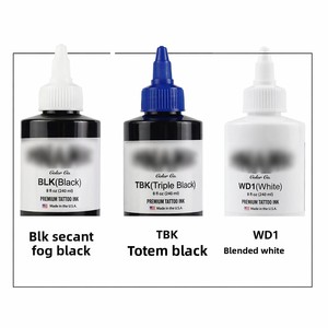 Encre de tatouage 240 ml, pigment d'entraînement pour dessin au trait et estompage, fournitures transfrontalières - Product Image 4