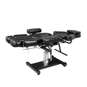 Dongpin Beauty Hydraulic Tattoo <b>Bed</b> DP3601 Black Adjustable Massage Table For Salon Spa Therapy Use - Product Image 4