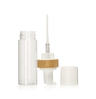 Bouteilles de nettoyant en plastique PET vides recyclables de 100 ml, 120 ml, 150 ml pour le lavage des cils, du visage et du shampoing, avec pompe à mousse et impression sérigraphique