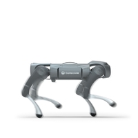 Perro Robot Serie C1, Perro Robot Biónico Inteligente con Android para Entretenimiento, Pantalla AMOLED Metálica para Niños, Control Remoto por Aplicación, Wi-Fi