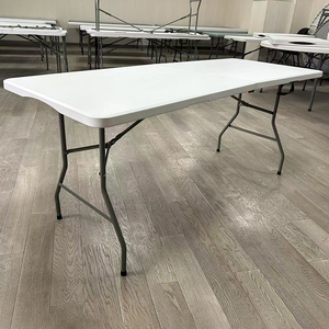 Открытый пластиковый складной стол, современная уличная мебель, складной стол из полиэтилена высокой плотности, пластиковый складной прямоугольный стол - Product Image 5