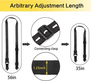 <span class=keywords><strong>Eslinga</strong></span> de dos puntos <span class=keywords><strong>y</strong></span> accesorios Monturas Eslingas tácticas de longitud ajustable Accesorios para armas <span class=keywords><strong>eslinga</strong></span> - Product Image 6