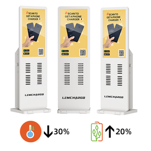 Sản phẩm nóng điện thoại di động máy bán hàng tự động chia sẻ thuê di động sạc điện thoại di động chia sẻ ngân hàng điện trạm với máy quét mã - Product Image 6