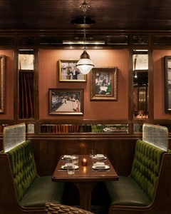 Moderno ristorante messicano mobili all'ingrosso cafè tavolo in legno da pranzo con stand divisore per ristorante Hotel soggiorno - Product Image 1