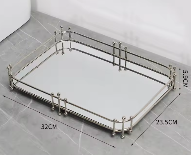 สี่เหลี่ยมเงิน 32ซม