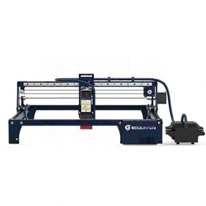 <span class=keywords><strong>SCULPFUN</strong></span> <span class=keywords><strong>S30</strong></span> Ultra 11W 22W 33W 600x600mm Máquina de Grabado Láser con Asistencia de Aire Automática y Grabador de Metal Reemplazable para Corte de Madera - Product Image 3
