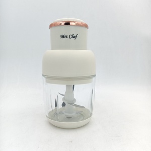 Appareil électrique en acier inoxydable robot culinaire 1L hachoirs à viande électriques <span class=keywords><strong>hachoir</strong></span> à légumes robot culinaire - Product Image 1
