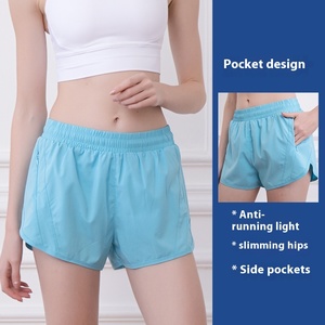 Shorts de course taille haute pour femme, séchage rapide, respirants, pour la gym, imperméables, design très populaire - Product Image 4