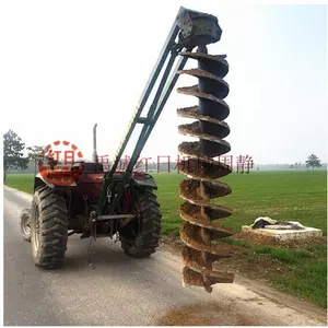 1W-300 PTO Hole Digger Powered post hole digger pour tracteur