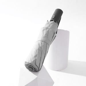 <span class=keywords><strong>Parapluie</strong></span> publicitaire <span class=keywords><strong>pliable</strong></span> à trois volets, grand format, entièrement automatique, à dix baleines, uni, pour hommes et femmes, avec logo imprimé, vente en gros - Product Image 3