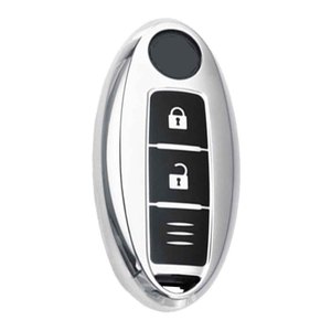 Huanyue Car Key Cover Tpu Nissan Infiniti Sylphy Teana Qashqai Tiida X Trail Blue Compatible - Product Image 2