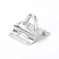 Support de suspension pour câble à fibre optique extérieur, à trous, en forme de C, en acier circulaire, accessoire de câblage pour télécommunications